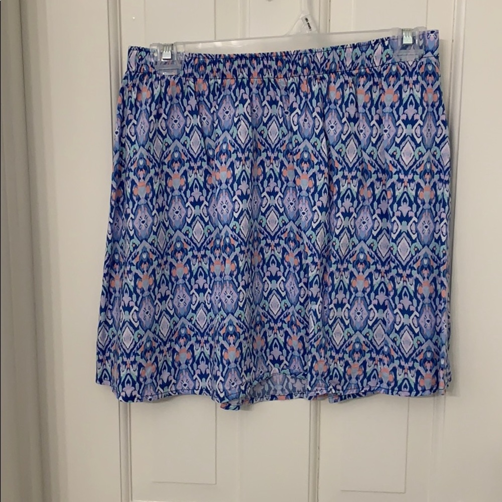 Colorful mini skirt
